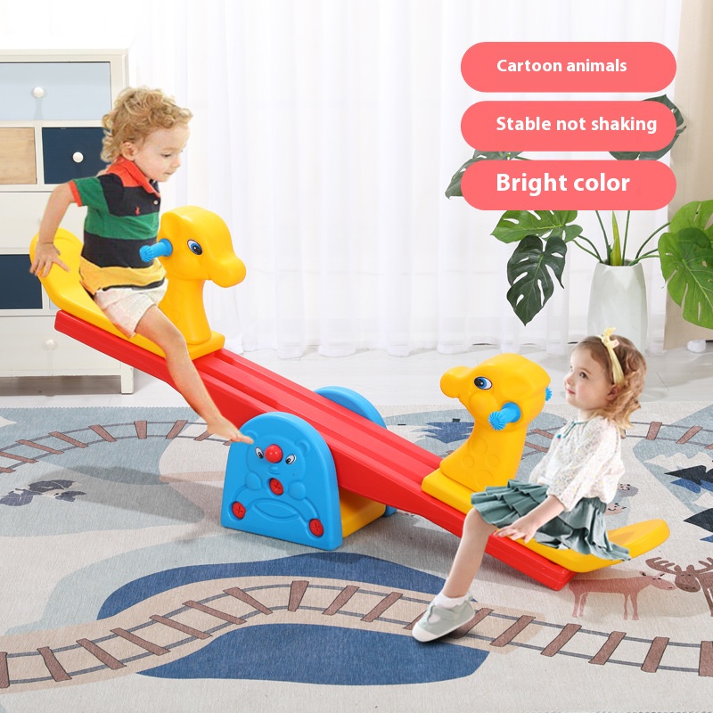 Outdoor Sport For Kids - Outdoor Countyard Animal Seesaw Board Toys