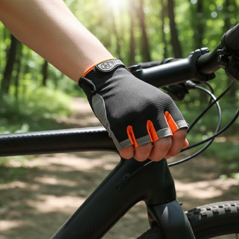 Outdoor Sport Gloves - Half Finger Cycling Gloves Men Women