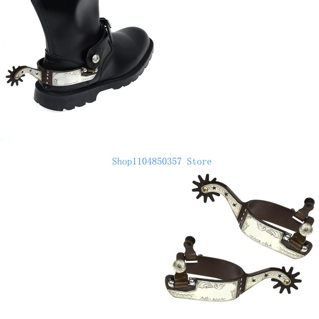 Brushing Boot Horse - 5asd Low Carbon Steel Horse Spur