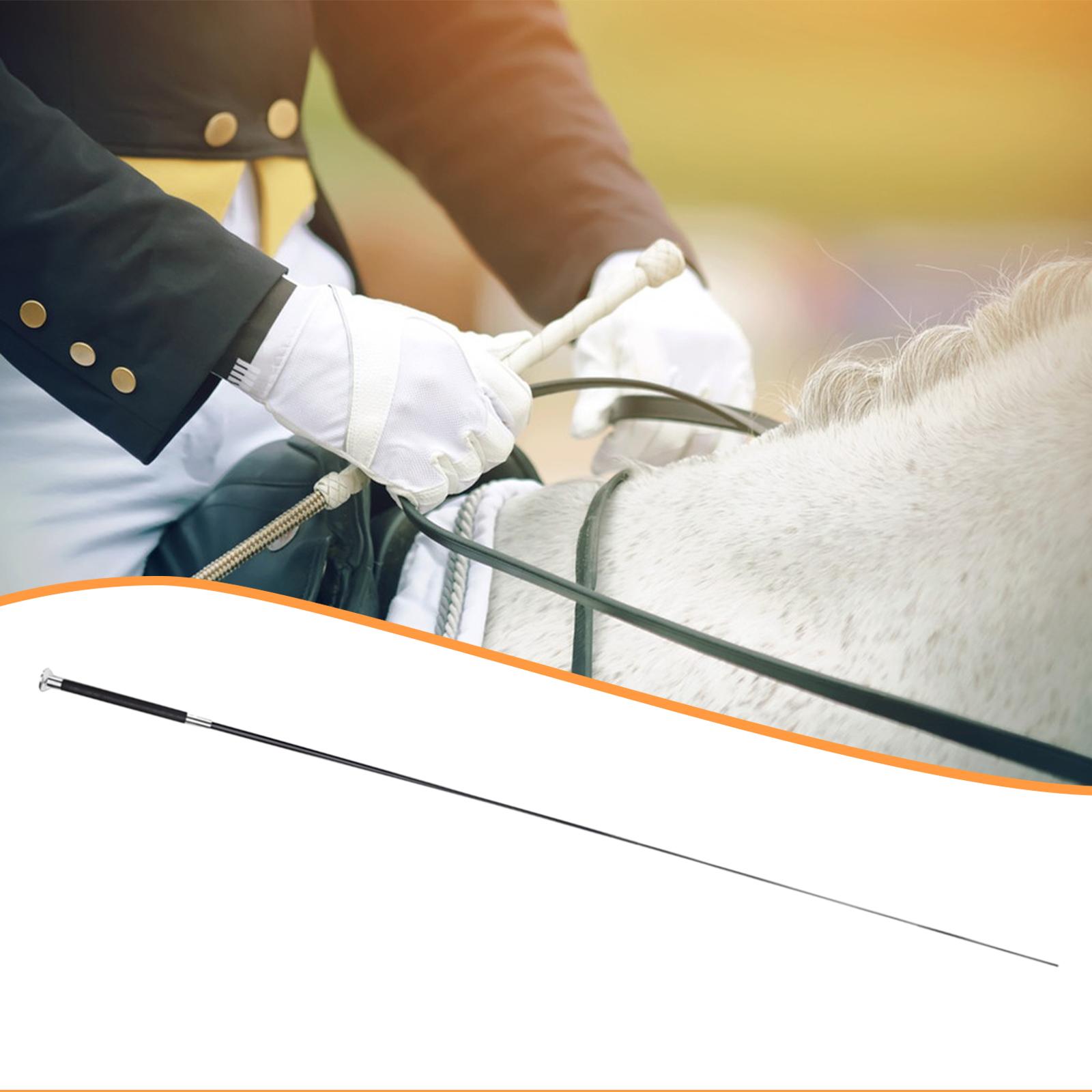 Riding Crop Dressage - Durable Metal Nylon Adjustable Whip Riding