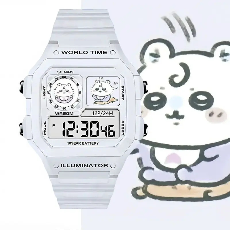 Outdoor Sport Watch - Kawaii Chiikawa Anime Digital Watch Waterproof