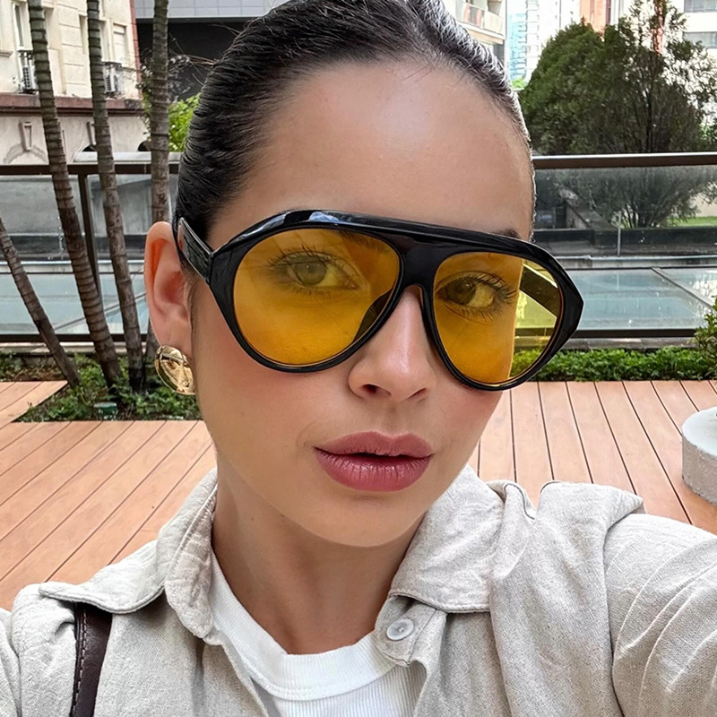 Fashion Oversized Pilot Sungla - огляд і ціна Outdoor Sport Glasses