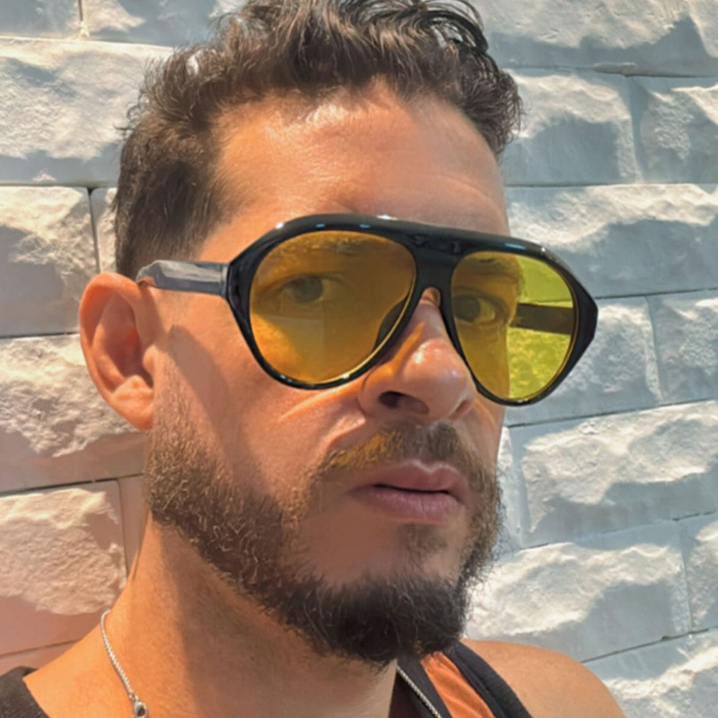 Fashion Oversized Pilot Sungla - огляд і ціна Outdoor Sport Glasses