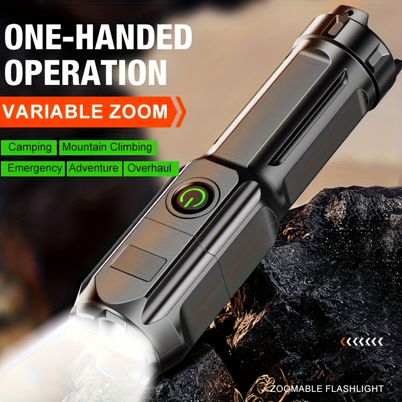 LED Camping Torch Flashlight H - огляд і ціна Outdoor Spotlight
