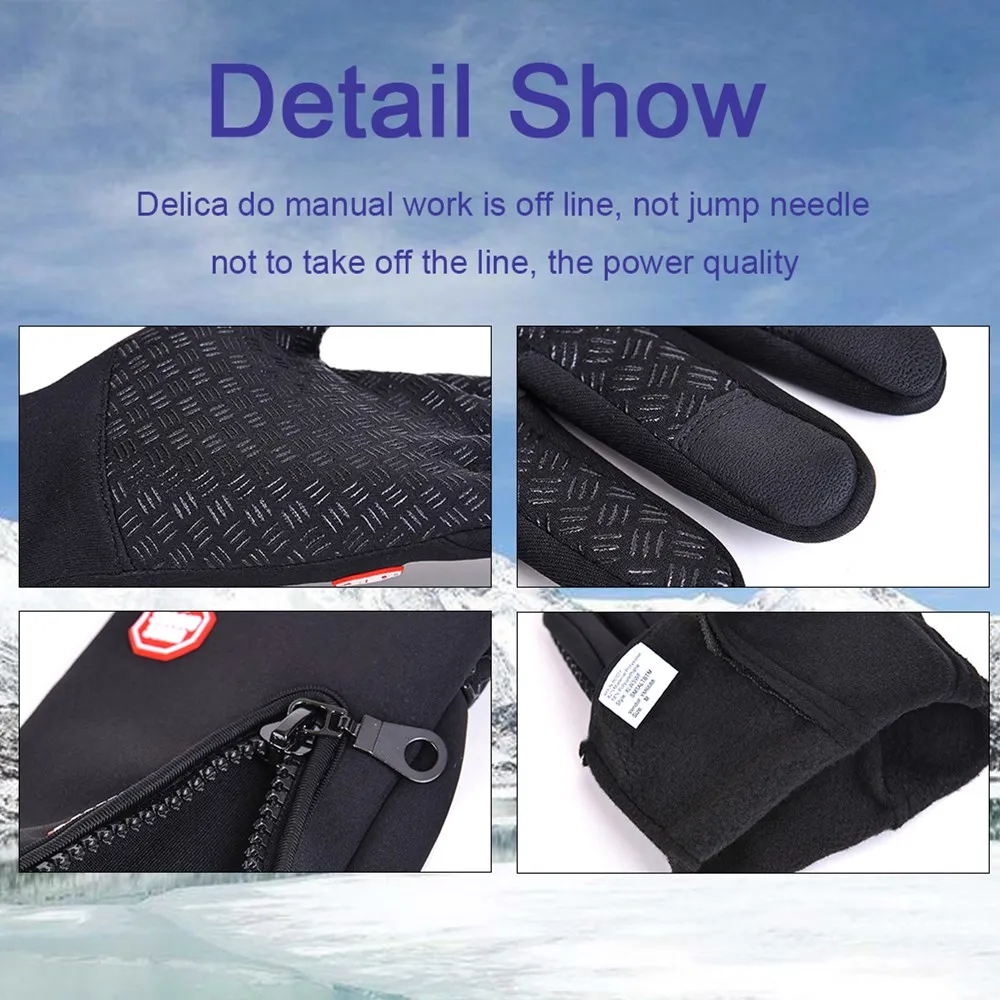 Men Women Winter Cycling Glove - огляд і ціна Outdoor Sport Gloves