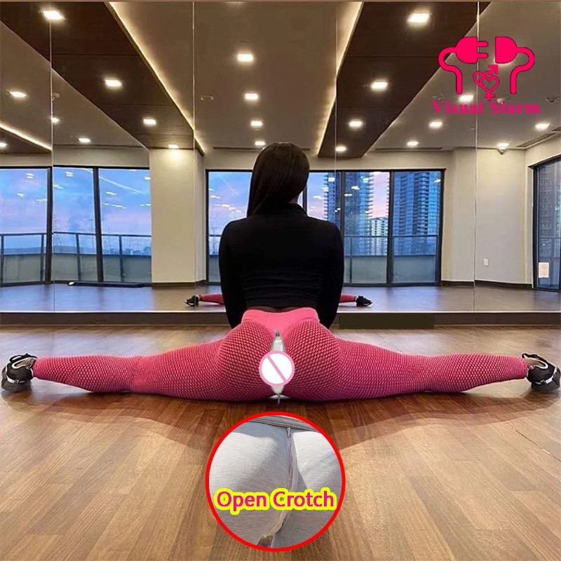 Woman Sexy Open Crotch Legging - огляд і ціна Outdoor Sport Leggings