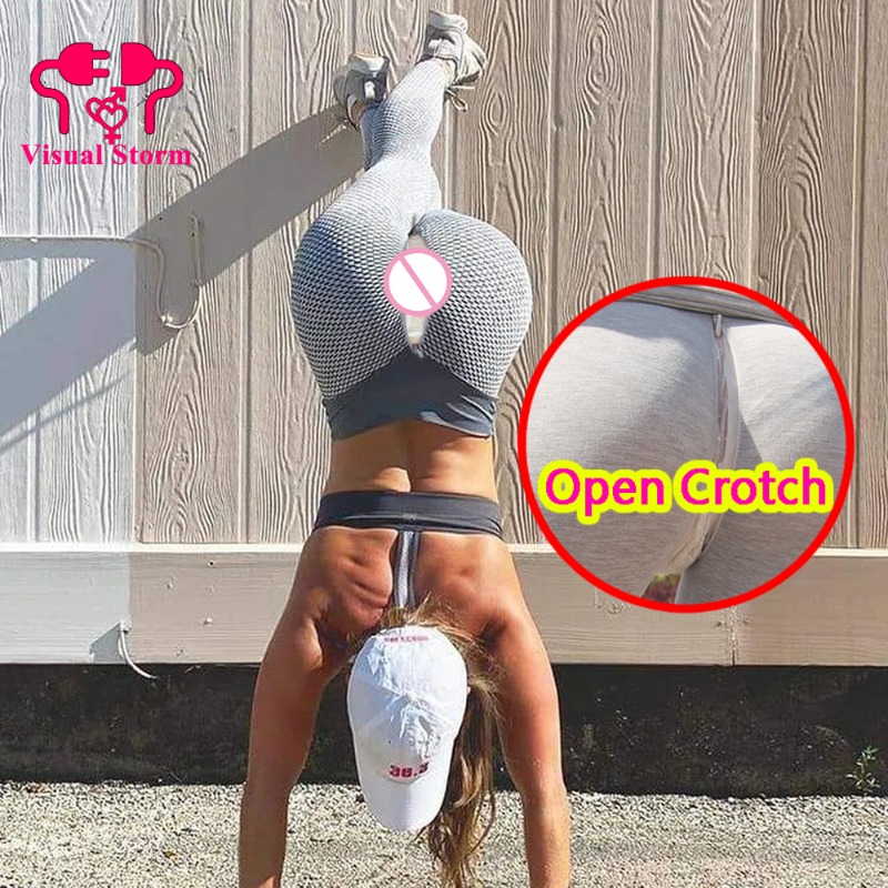 Woman Sexy Open Crotch Legging - огляд і ціна Outdoor Sport Leggings