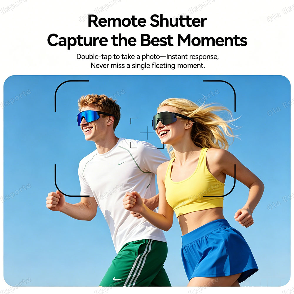 Cycling Smart Glasses HD Bluet - огляд і ціна Outdoor Sport Glasses