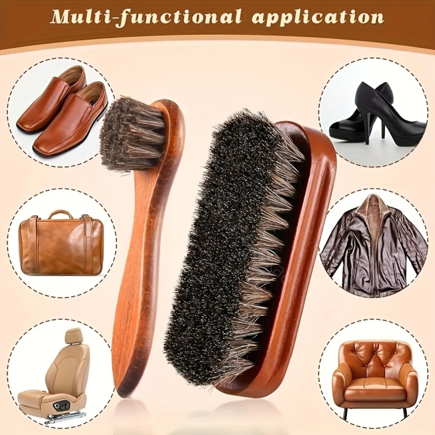 Long-Handled Shoe Brush Horseh - огляд і ціна Brushing Boot Horse