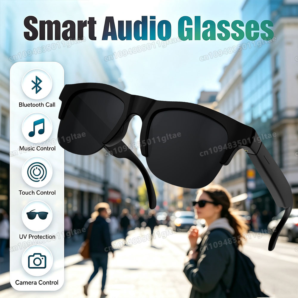 NEW Smart Glasses V5.3 Bluetoo - огляд і ціна Outdoor Sport Glasses