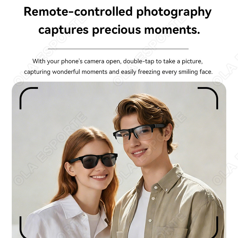 NEW Smart Glasses V5.3 Bluetoo - огляд і ціна Outdoor Sport Glasses