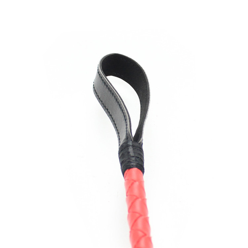 56cm Red and Black Leather Lon - огляд і ціна Riding Crop Dressage