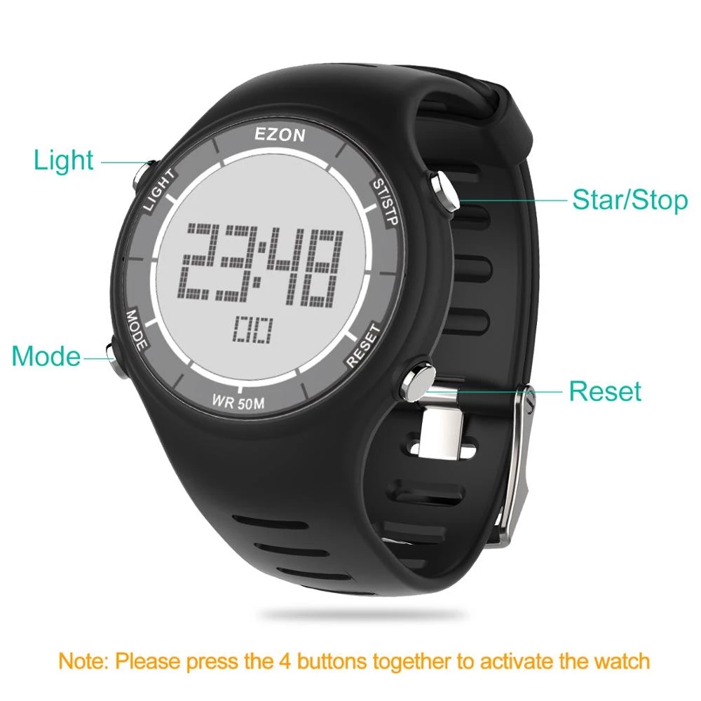 EZON New Fashion Woman Digital - огляд і ціна Outdoor Sport Watch