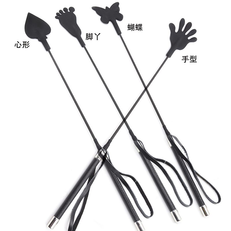 55CM Black Silicone Butterfly  - огляд і ціна Riding Crop Dressage