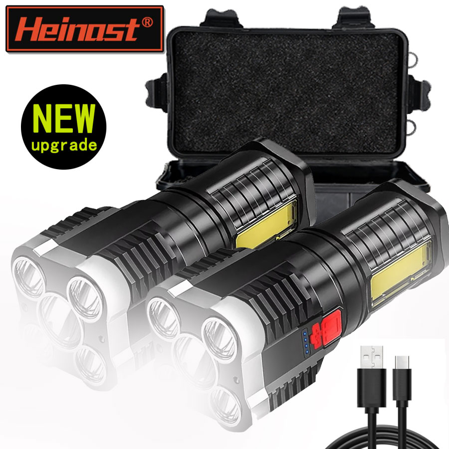 5 LED High Power Led Flashligh - огляд і ціна Outdoor Spotlight