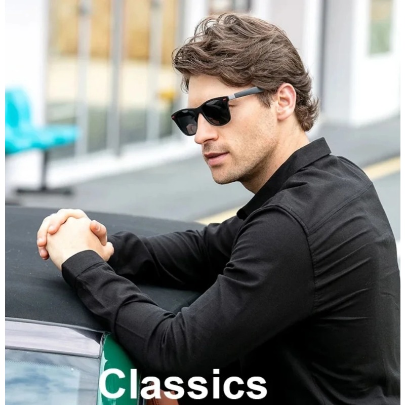 Classic Retro PC Frame Sunglas - огляд і ціна Outdoor Sport Glasses
