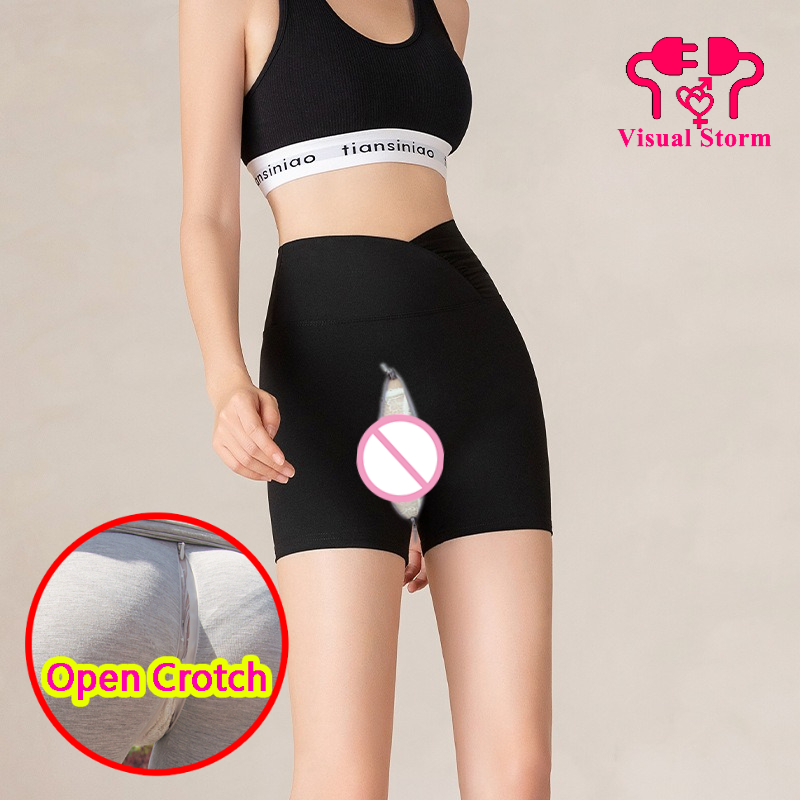 Woman Open Crotch Pants with H - огляд і ціна Outdoor Sport Leggings