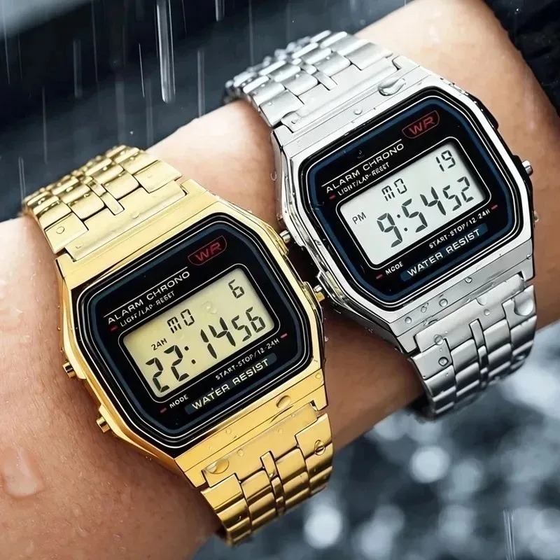 F91W Band Watch Waterproof Ret - огляд і ціна Outdoor Sport Watch