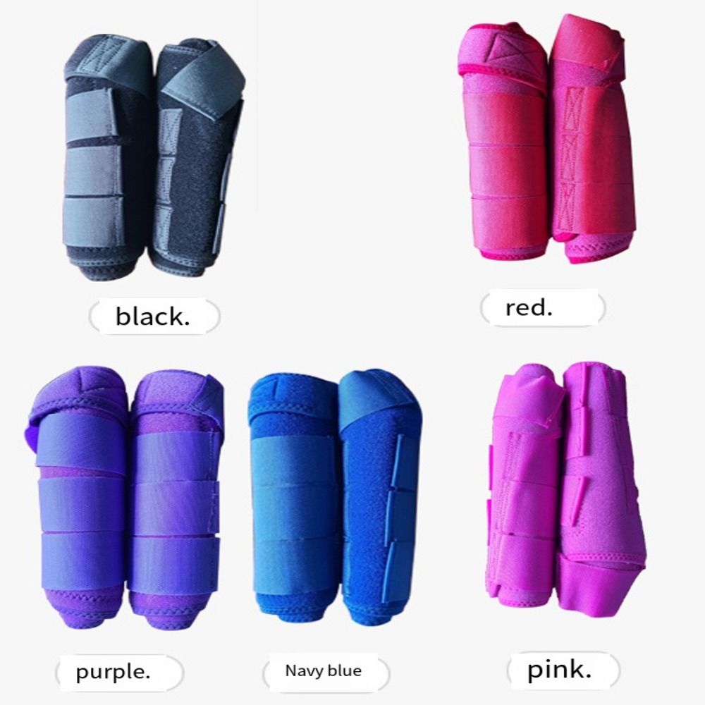 4pcs/set Colorful Horse Sport  - огляд і ціна Brushing Boot Horse