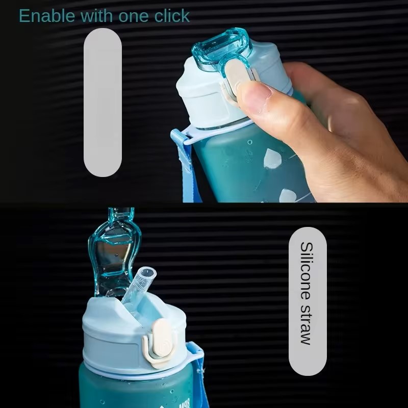 Sports Water Bottle with Time- - огляд і ціна Outdoor Sports Adventure