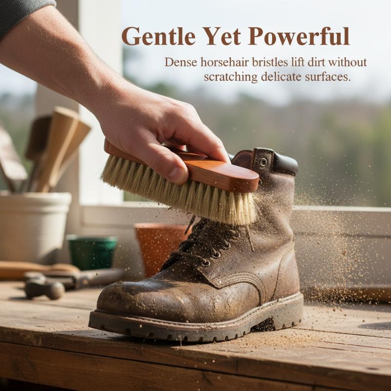 ★▲1PC Shoe Care Horse Hair Bru - огляд і ціна Brushing Boot Horse