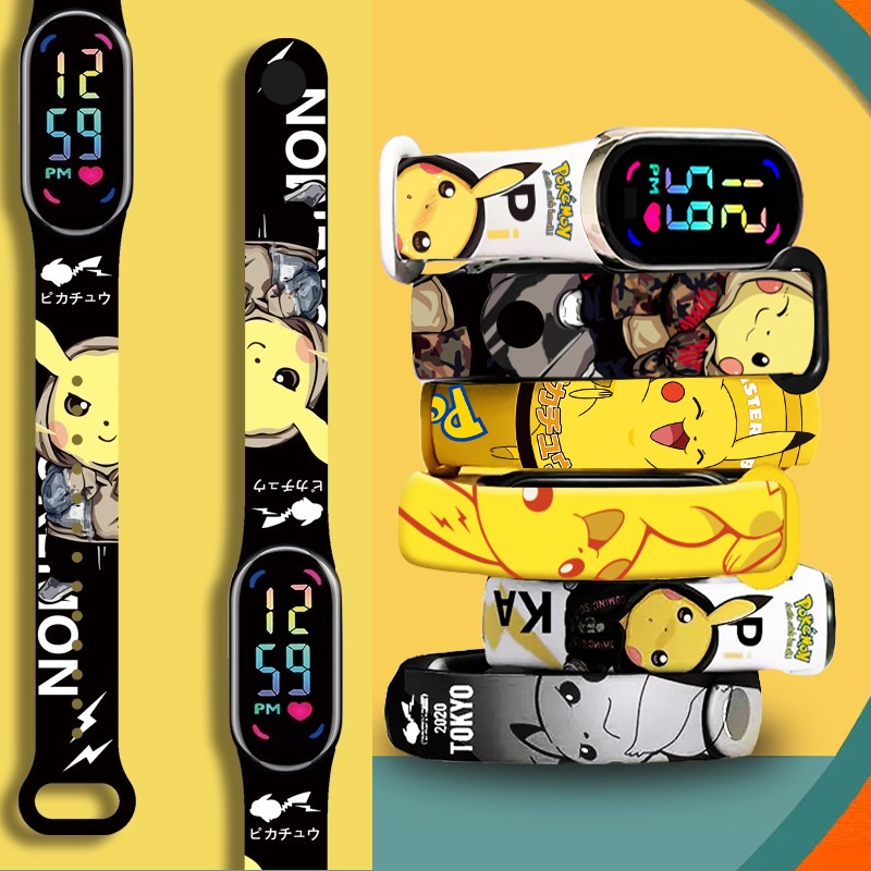 Pikachu Kids LED Watch Waterpr - огляд і ціна Outdoor Sport Watch