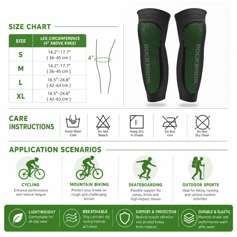 ROCKBROS Cool Sport Legs MTB C - огляд і ціна Outdoor Sport Leggings