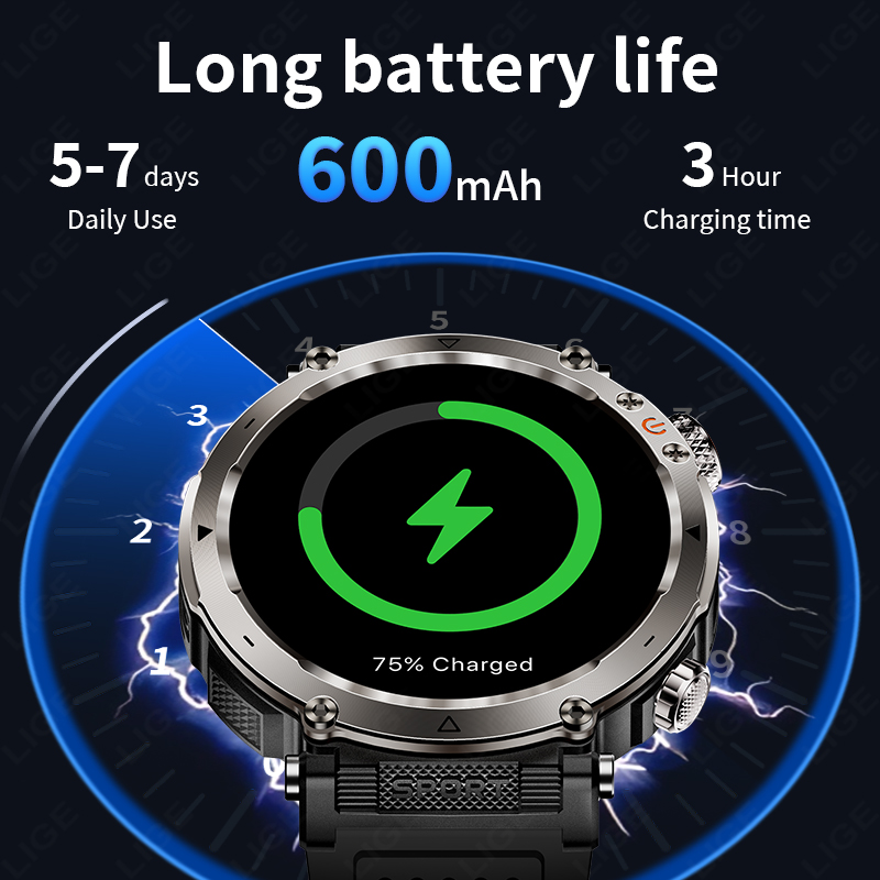 New Military Outdoor Smartwatc - огляд і ціна Outdoor Sport Watch
