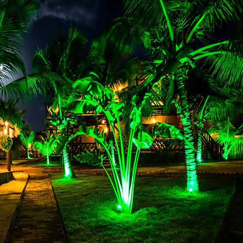 4Pcs LED Garden Lights 3W 220V - огляд і ціна Outdoor Spotlight