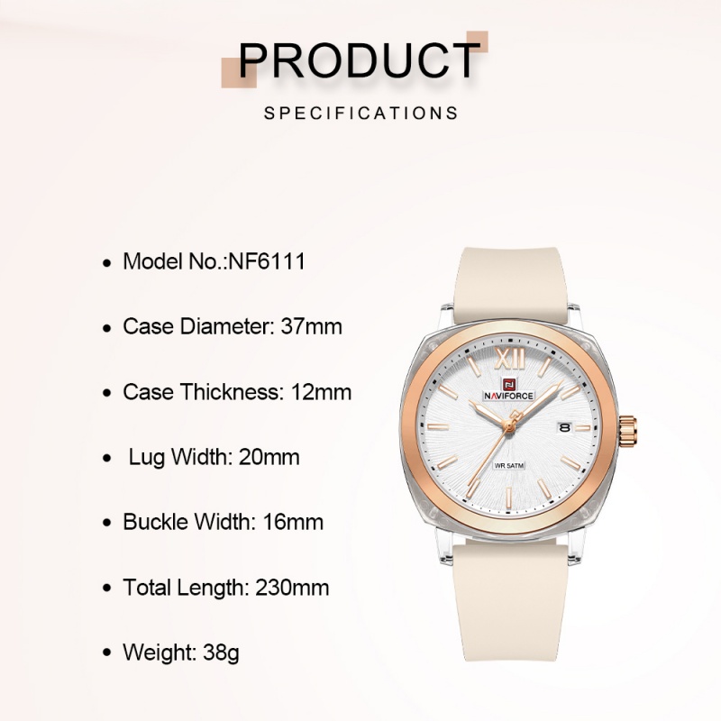 NAVIFORCE Minimalist Style Wom - огляд і ціна Outdoor Sport Watch