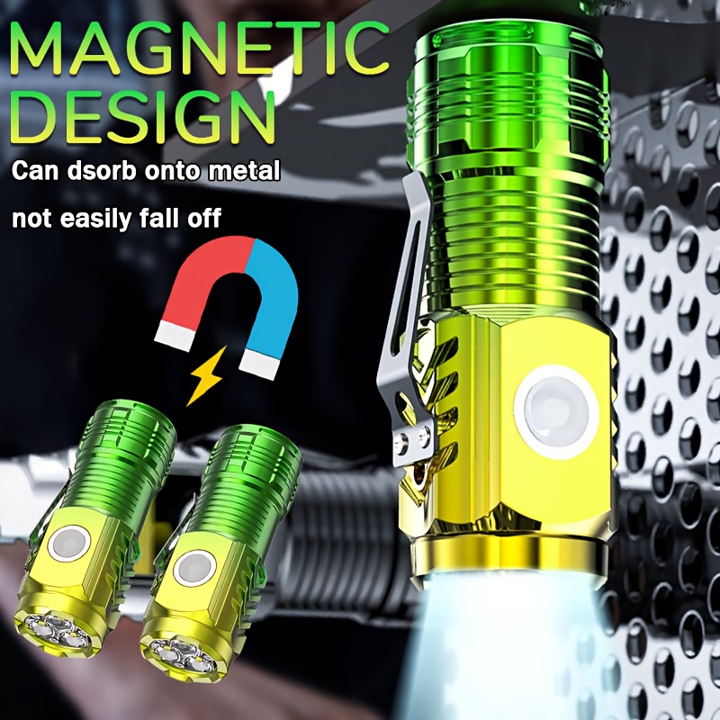 Mini 3LED Flashlight With Pen  - огляд і ціна Outdoor Spotlight